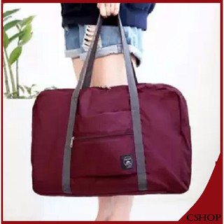 Wind Blows Folding Carry Bag (maroon) (1)