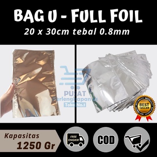 Selling 20x30cm Aluminum Foil Sachet Packaging - Jogja Aluminum Foil Packaging - Coffee Powder Plastic Packaging