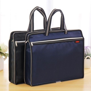 Briefcases Handbag4Office Supplies Zipper Bag Women's Canvas Handbag Men's Briefcase