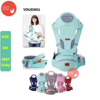 Hellomom Baby Carrier Infant Comfortable Breathable Multifunctional Sling Backpack Hip Seat Carri