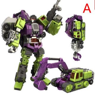 Devastator Kids Toys Birthday Gifts For Children Toys Gifts Transformation Engineering Figure Toys (2)