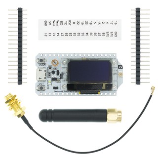 SX1276 SX1278 ESP32 LoRa 868MHz/915MHz/433MHz 0.96 Inch Blue OLED Display Bluetooth-compatible WIFI Kit 32 Development Board