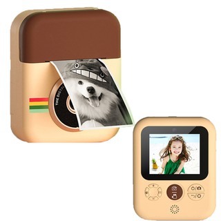 Children Camera Instant Print Camera For Kids 1080P HD Digital Camera With 3 Rolls Thermal Paper