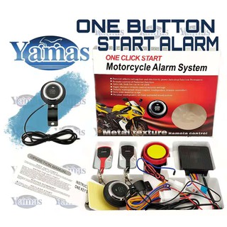 12V Smart Key Button Start Motorcycle Alarm Scooter Device Anti-theft alarm System Engine Push St