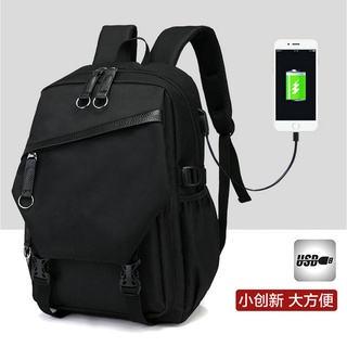 Luminous backpack men's fashion trendy backpack large capacity travel casual computer bag usb student schoolbag