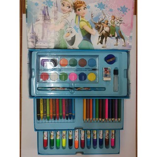 *02A* 54pcs. Character Coloring Set DRAWER TYPE / Gift for Kids