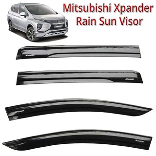 2018-2020 Mitsubishi Xpander Rain Sun Visor Plain Black