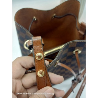 leather bag✲✚☜L*V Neo Noe Bucket Genuine Leather Mirror (2)