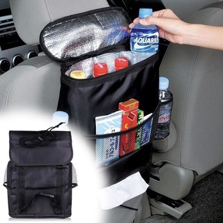 Car Seat Back Multi-Pocket Storage Cool Hot Bag Organizer