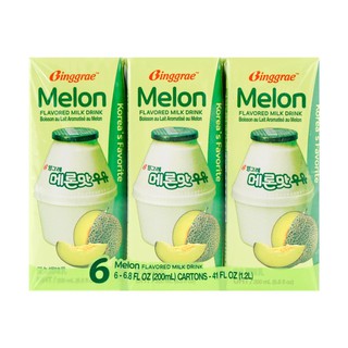 Binggrae Melon Flavored Milk (12 x 200ml)