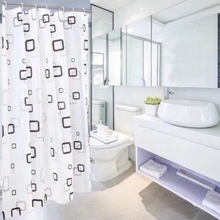 Shower Curtain Mildew Proof Water Bath Shade PEVA (1)