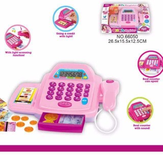 P&Y shop cash register with real working calculator
