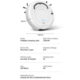 vacuum intelligent sweeping robot charging function silent and environmental protection (9)