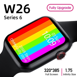 Smartwatch Iwo W26 44mm Watch 6 Bluetooth Smart Watch Thermometer ECG Heart Rate