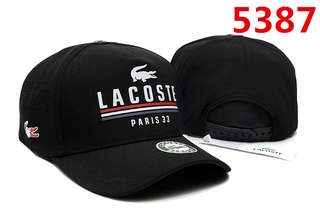Lacoste Baseball Cap, Hip-Hop Cap, Golf Hat, Mesh Cap, Adjustable Size Cap for Men and Women -O35