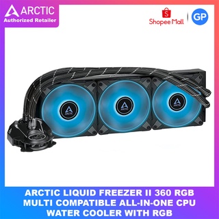 Arctic Liquid Freezer II 360 RGB Multi Compatible All-in-One CPU Water Cooler with RGB
