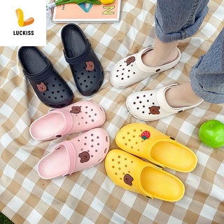 【Luckiss】 Korean women fashion slippers