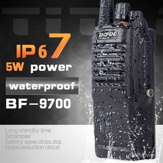 Baofeng IP67 Waterproof Dustproof 5W Walkie Talkie BF-9700 Dual Band Two Way Radio UHF 400-520MHz (2)