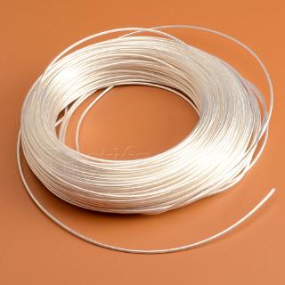 0.75 diameter/2m long wire silver-plated Teflon wire