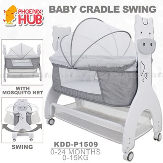 Phoenix Hub KDD-P1509 Baby Cradle Swing Baby Bed Baby Carriage Bed Crib