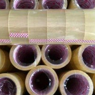 Packing Tape Clear Brown 2" width THIN 40M length THICK 100M length (Sold per roll)