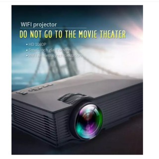 2019 update UNIC UC68 Multimedia Home theater 1800 lumens TV Projector (3)