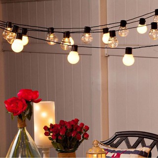 Outdoor String Light Fairy Lights LED Christmas Garland Lights G45 Bulbs