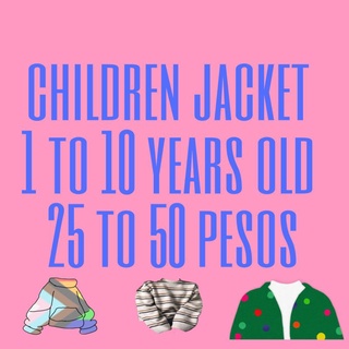 jacket / jogger for children for live selling