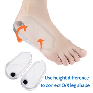 2PCS Insoles Correction Shoe Inserts Pads Effective O/X Type Leg Bowed Legs Knee Valgum Straightening for Women Men Health Care
