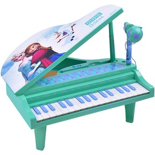 Mainan piano elektronik Frozen Keyboard Piano Musical Toys with Microphone