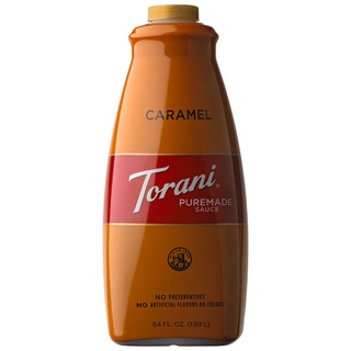 Torani Puremade Sauce Caramel Sauce White Chocolate Sauce 1.89L