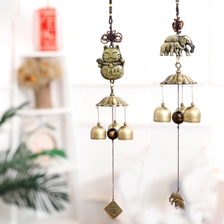 Gossip metal wind chimes Mascot ornaments Iron bell Creative pendant Family Garden Hanging pavilion Home Shop