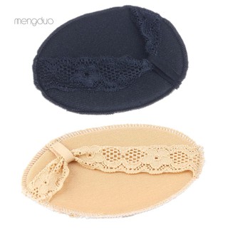 half shoes♨▼✗▷Meng◁1 Pair Lace Invisible Anti-slip High Heeled Shoes Pads Forefoot Half Yar
