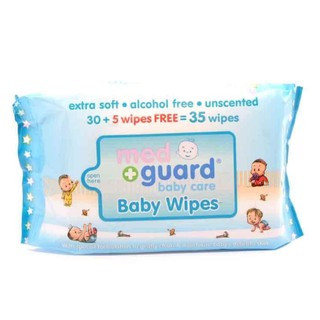 Med Guard Baby Wipes 30 + 5s free (1)