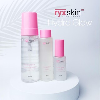 RYX Skincerity HydraGlow Set(Foam Cleanser,Toner,Serum)