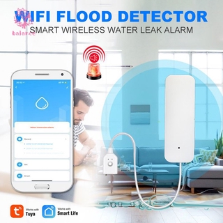 WIFI Waterproof Smart Leakage Detector Water Leak Sensor Overflow Alarm Security System Household