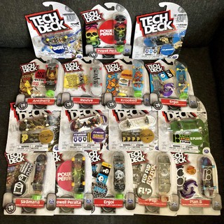 Authentic Spin Master Tech-Deck 96mm Fingerboards Complete Skateboard Singles & Deluxe Set