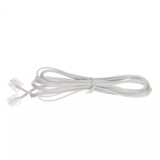 Garantiyang tunay RJ11 Cable Telephone Line Wire Two-core 30m (1)
