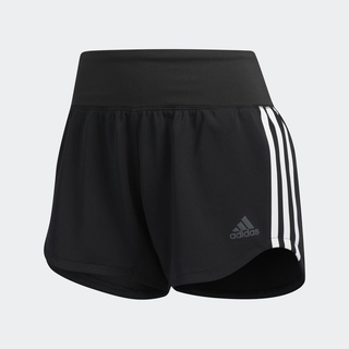 adidas TRAINING 3-Stripes Gym Shorts Women Black FJ7201 (1)