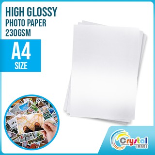 High Glossy Photo Paper 230 GSM A4