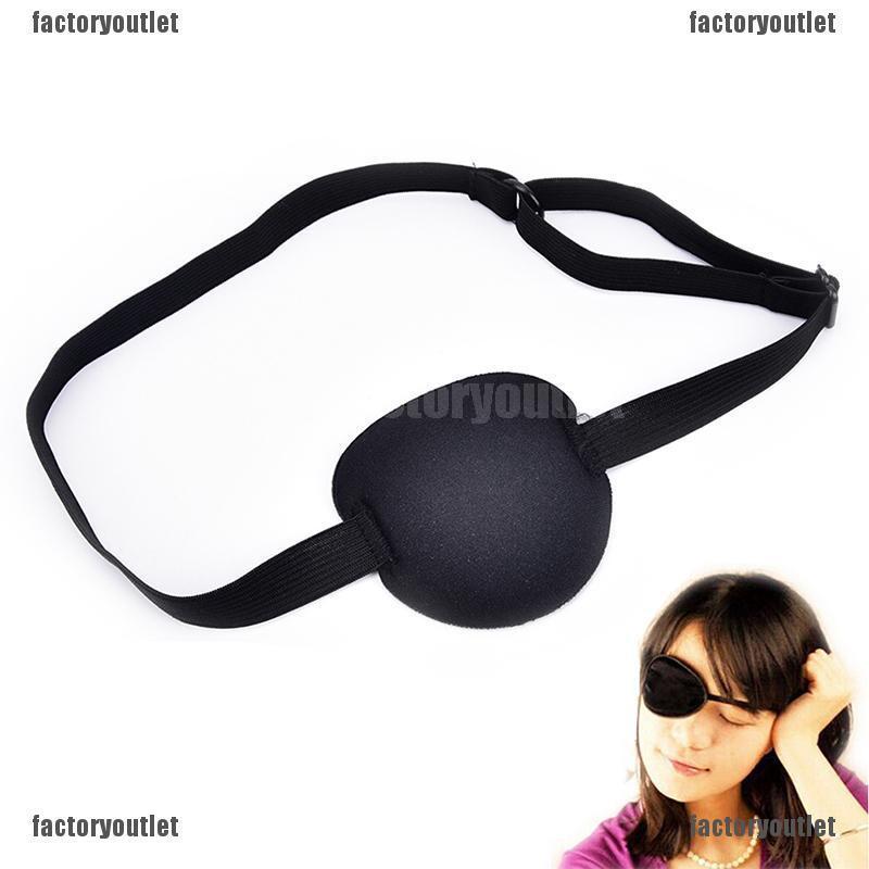FOPH Use Concave Eye Patch Foam Groove Strap Eyeshade
