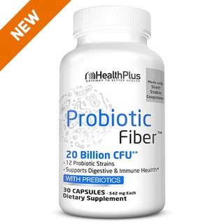 Health Plus Probiotic Fiber™, 30 Capsules