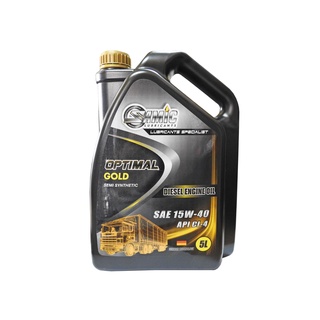 Samic Optimal Gold CI-4 15W40 Semi-Synthetic Diesel Engine Oil (5 Liters)
