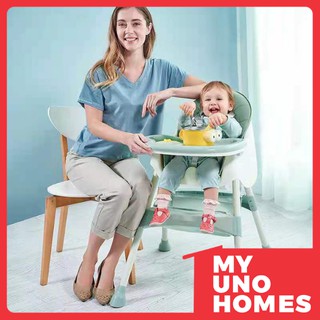 MYUNOHOMES Convertible High Chair and Booster Chair for Feeding