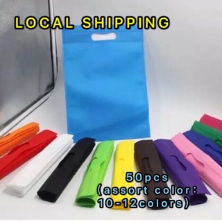 Qq eco bag；qq eco shopping bag；50pcs Ecobag Flatbag Plaindesign eco bag（assorted color8-11colors）