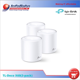 TP-link Deco X60 (3-pack) AX3000 Whole Home Mesh Wi-Fi 6 System TPLink | TP Link I InfoBahn