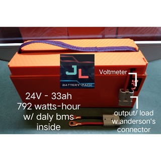 LifePo4 Battery pack 24V - 33ah