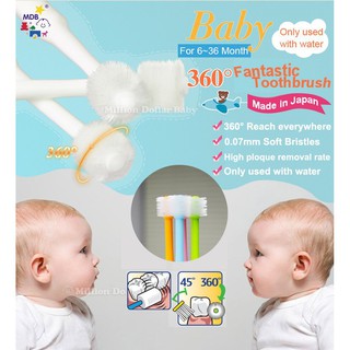 MDB 360° Baby Infant Toothbrush Microfiber Bristles (1)
