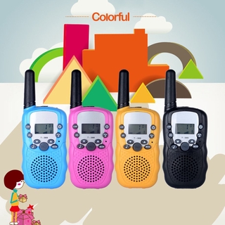 [Free shipping] T388 UHF Two Way Radio Children's Walkie Talkie Mini Toy Gifts for Kids (4)