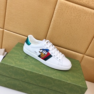 gucci classic white shoes Guci 2019 men and women code couple casual sports shoes small white shoes